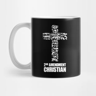 2nd Amendment Christian, white Mug